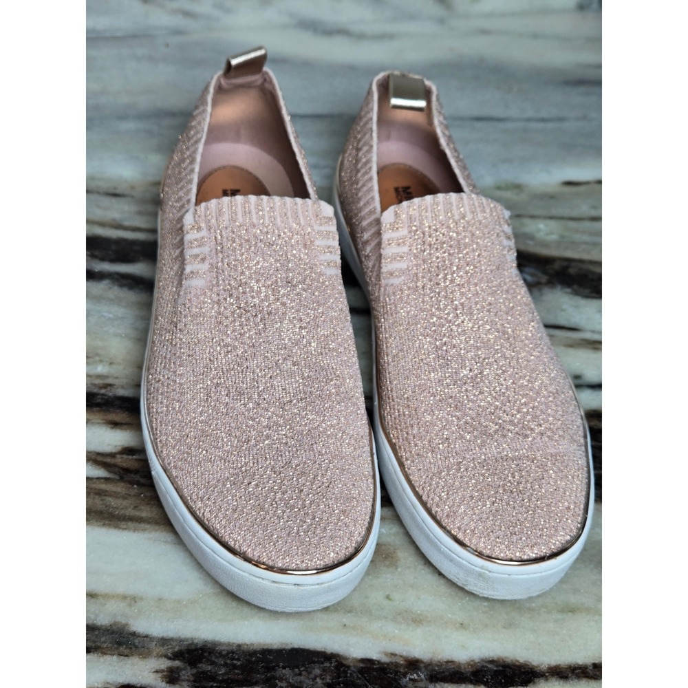 Michael Kors Blush Pink Slip-On Sneakers - Picture 2 of 12
